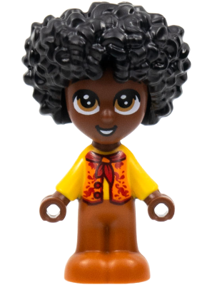 Antonio - Micro Doll, Reddish Brown