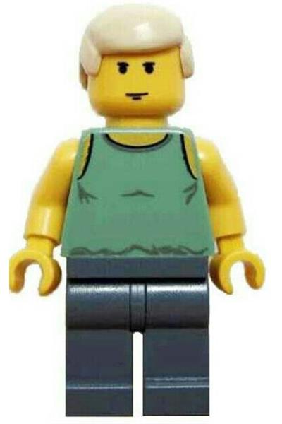 Luke Skywalker (Dagobah, Sand Green Tank Top, Backpack)