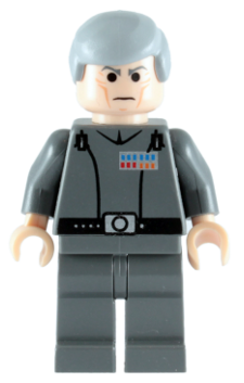 Grand Moff Wilhuff Tarkin - Smooth Hair