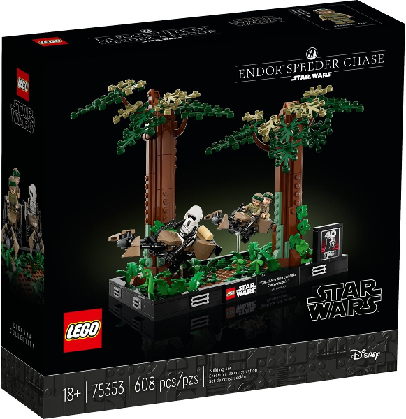 LEGO® 75353 Endor Speeder Chase Diorama