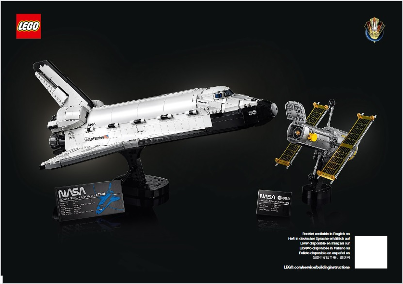 10283 LEGO® NASA Space Shuttle Discovery