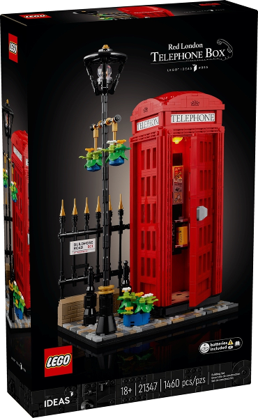 LEGO® 21347 Red London Telephone Box
