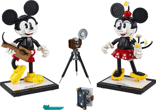 LEGO® 43179 Mickey Mouse & Minnie Mouse Used Set