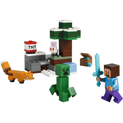 LEGO® 21583 Steve's Taiga Adventure