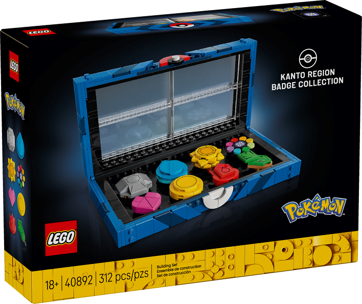 40892 LEGO® Kanto Region Badge Collection