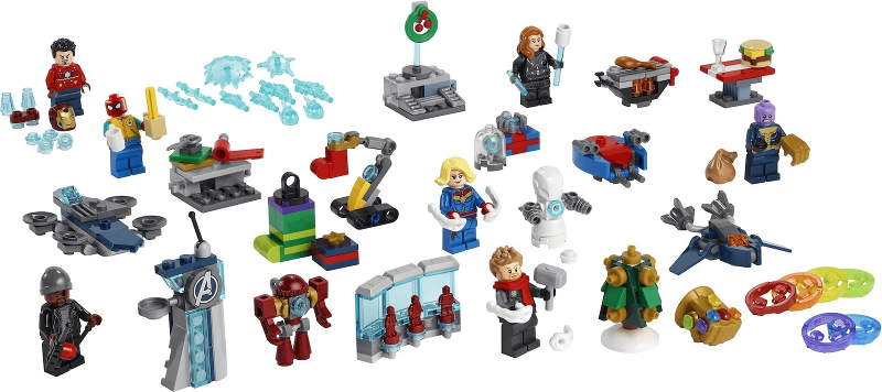 76196 LEGO® Advent Calendar 2021, Super Heroes, The Avengers