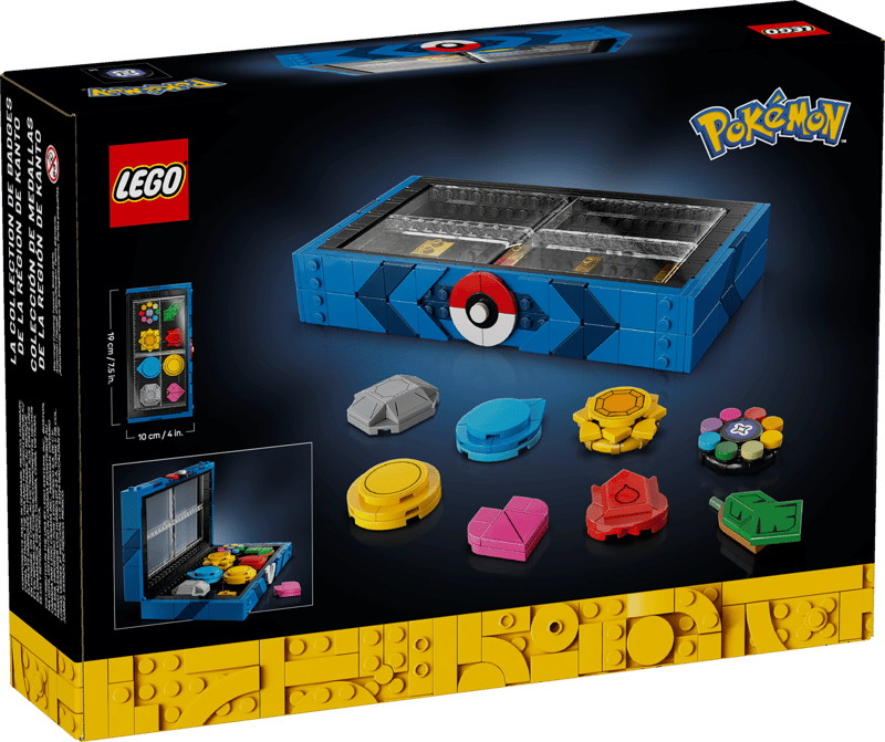 40892 LEGO® Kanto Region Badge Collection