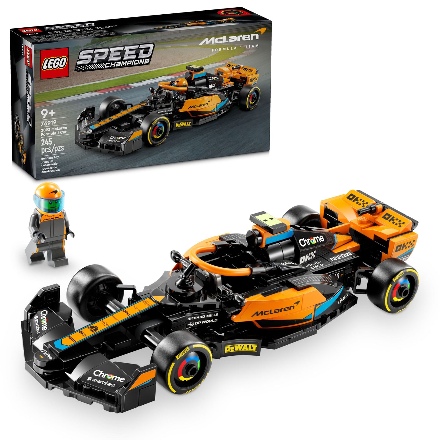 LEGO® 76919 2023 McLaren Formula 1 Race Car