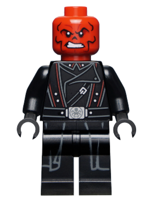 Red Skull - Printed Legs