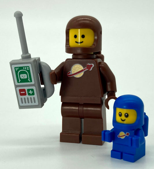 Series 24 - Brown Astronaut and Spacebaby