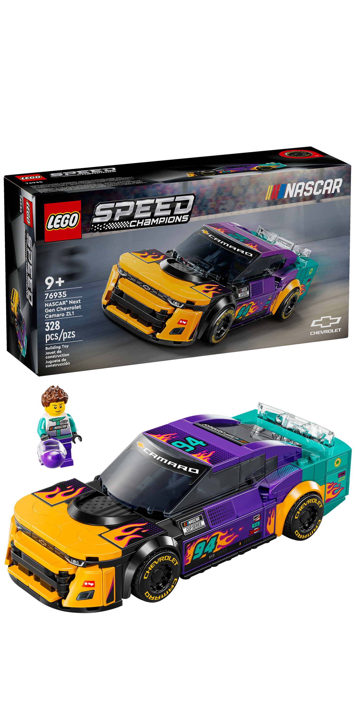 LEGO® 76935 NASCAR Next Gen Chevrolet Camaro ZL1