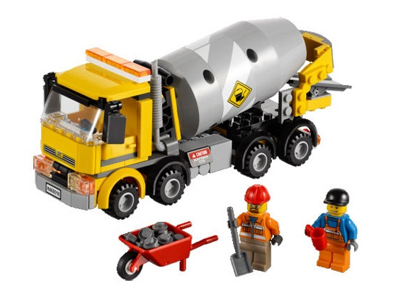 60018 LEGO® Cement Mixer Used Set