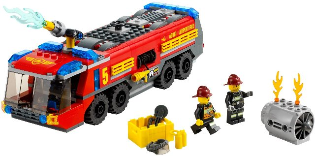 60061 LEGO® Airport Fire Truck Used Set