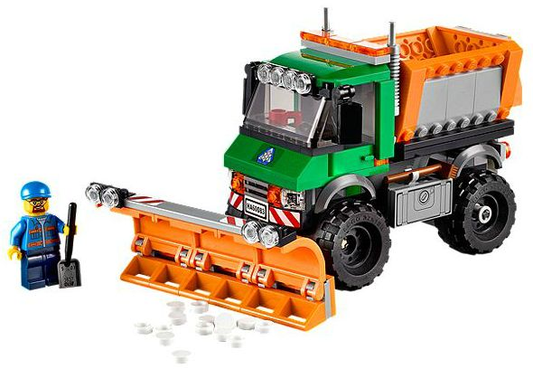60083 LEGO® Snowplow Truck Used Set