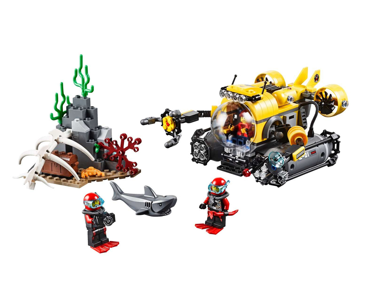 60092 LEGO® Deep Sea Submarine Used Set