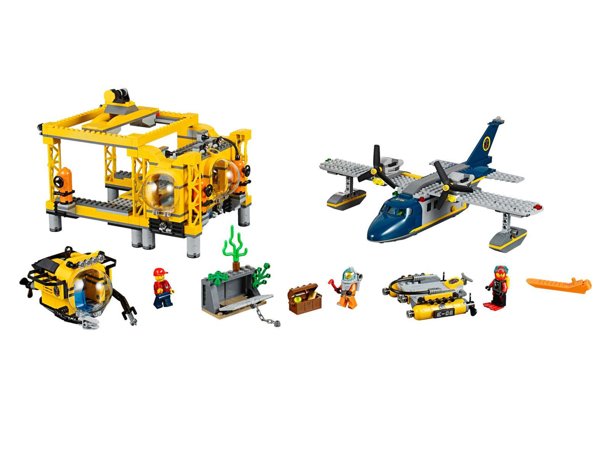 60096 LEGO® Deep Sea Operation Base Used Set