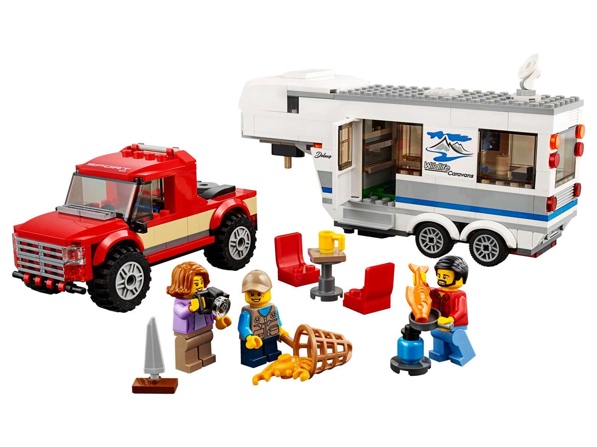 60182 LEGO® Pickup & Caravan Used Set