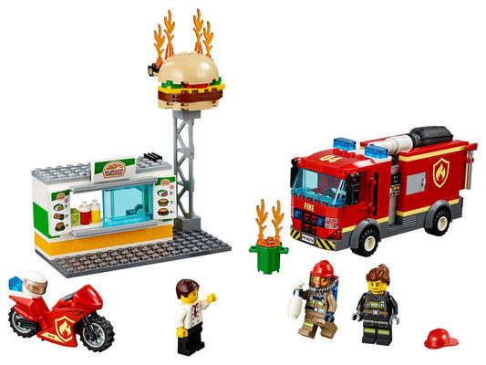 60214 LEGO® Burger Bar Fire Rescue Used Set