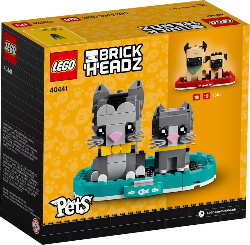 LEGO® 40441 Shorthair Cat & Kitten
