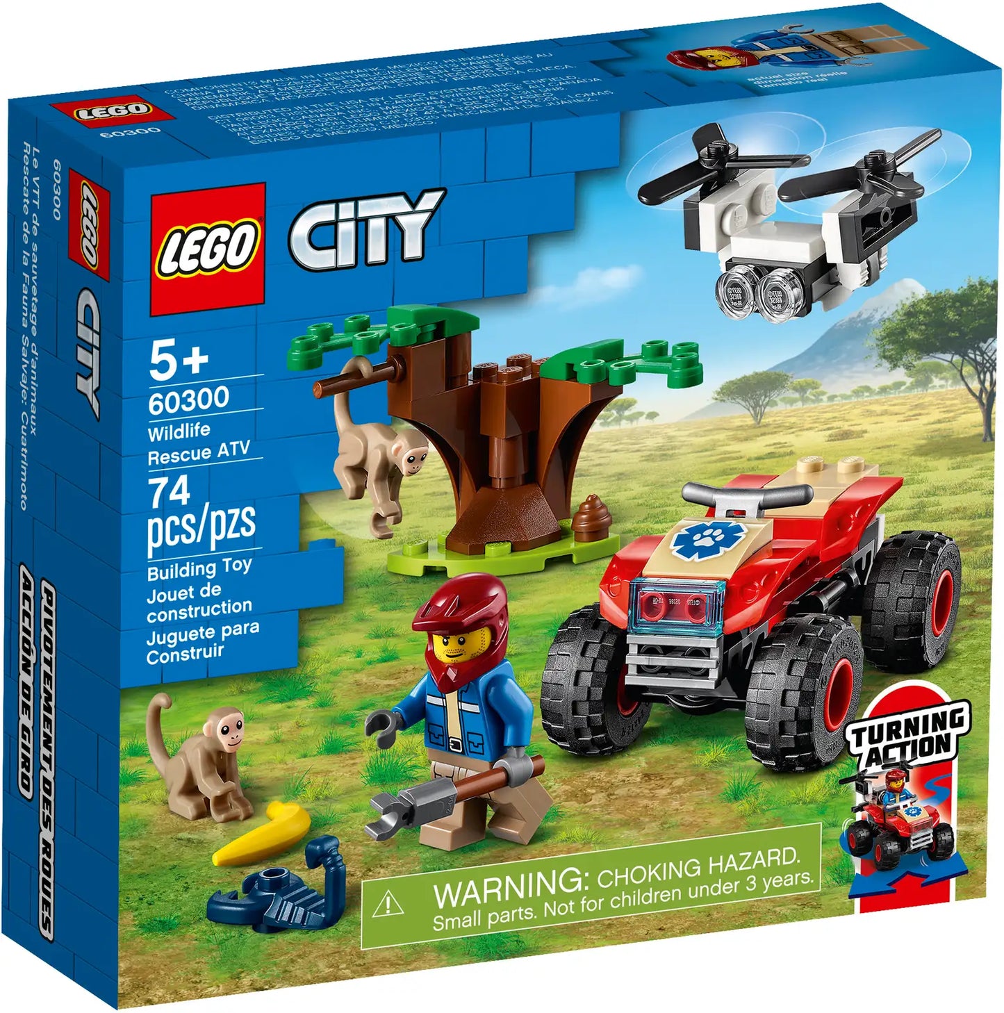 LEGO® 60300 Wildlife Rescue ATV