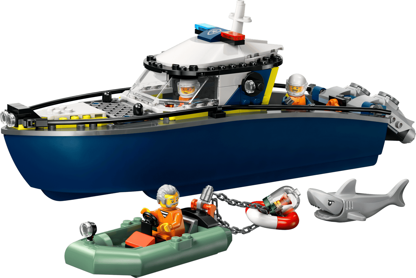 60456 LEGO® Police Boat Used Set