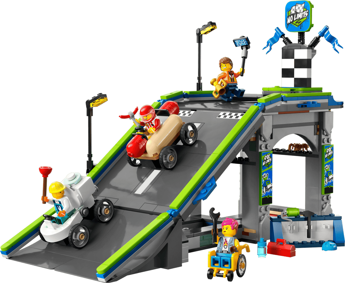 60460 LEGO® No Limits: Race Car Ramp Used Set