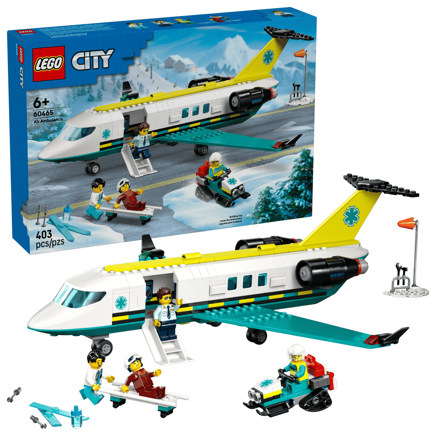 LEGO® 60465 Emergency Air Ambulance Airplane