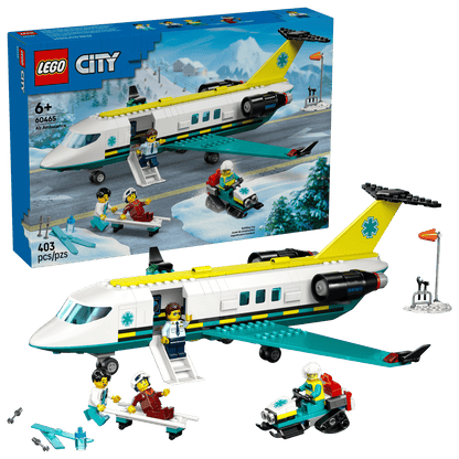 LEGO® 60465 Emergency Air Ambulance Airplane
