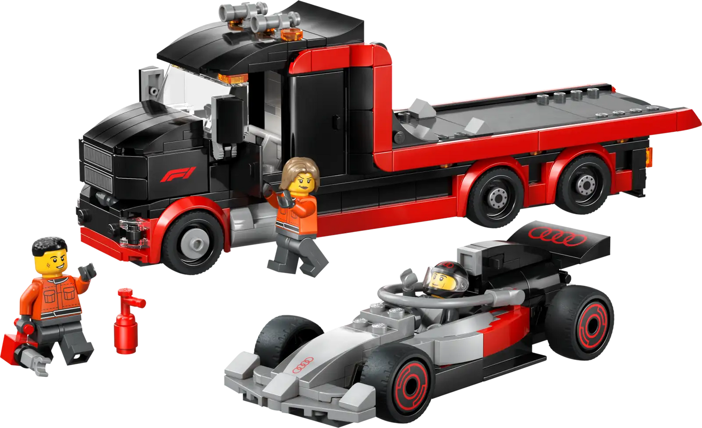 LEGO® 60493 F1® Display Truck with Audi F1® Race Car