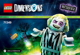 71349 LEGO® Fun Pack - Beetlejuice (Beetlejuice and Saturn's Sandworm)