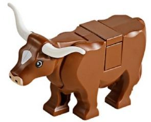 Cow with Long Horns
