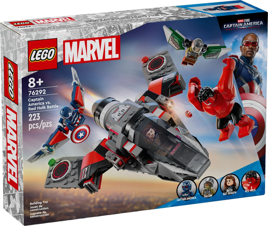 76292 LEGO® Marvel Captain America vs. Red Hulk Battle