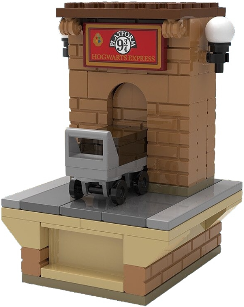 LEGO®6541140 Barnes & Noble Exclusive Build - Platform 9 ¾ used set