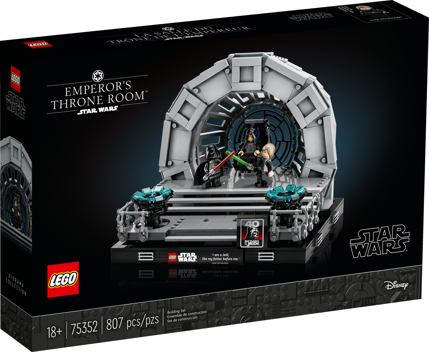 LEGO® 75352 Emperor's Throne Room Diorama