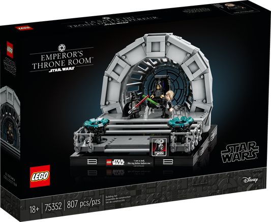 LEGO® 75352 Emperor's Throne Room Diorama