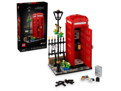LEGO® 21347 Red London Telephone Box