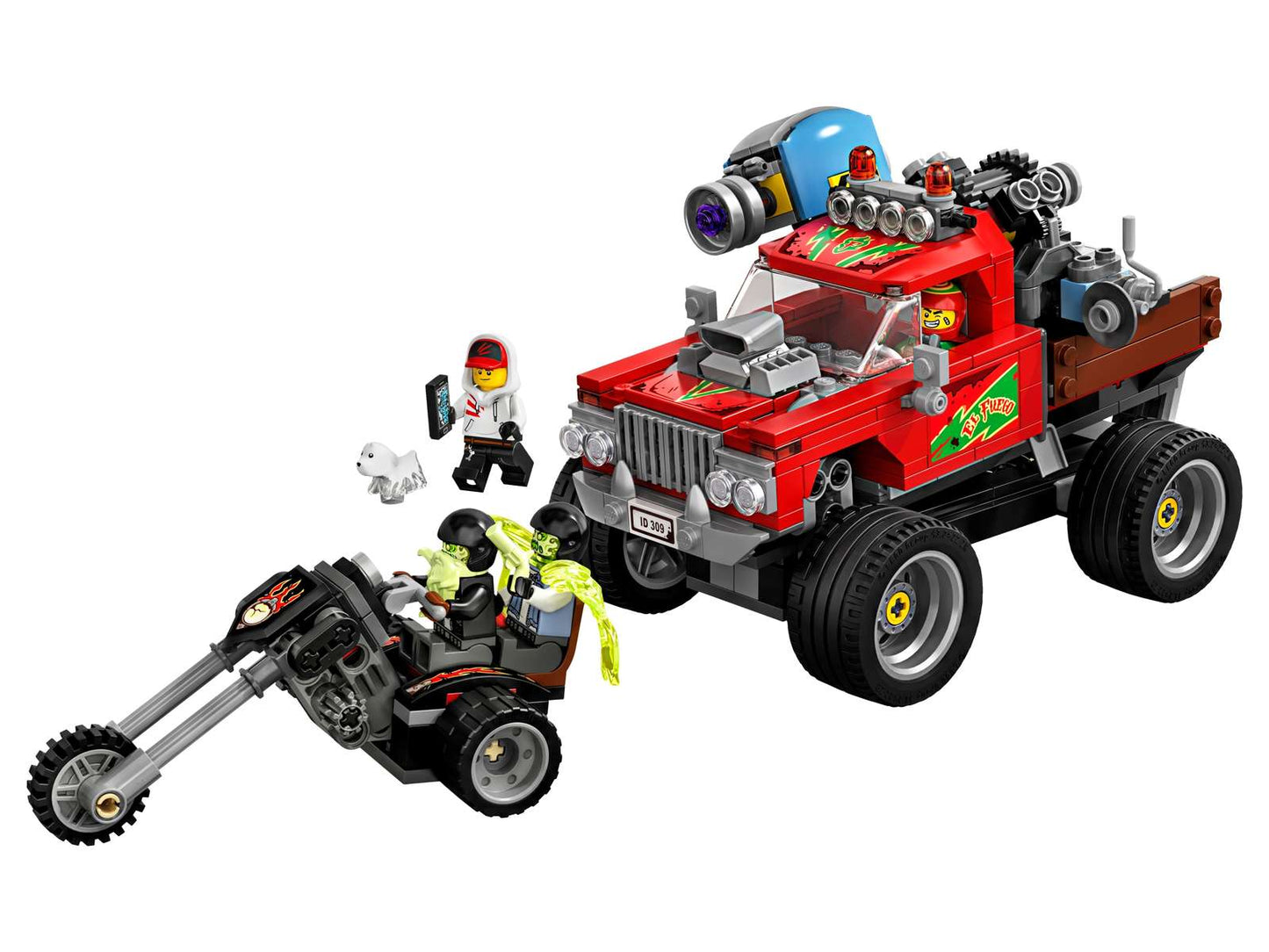 70421 LEGO® El Fuego's Stunt Truck Used Set