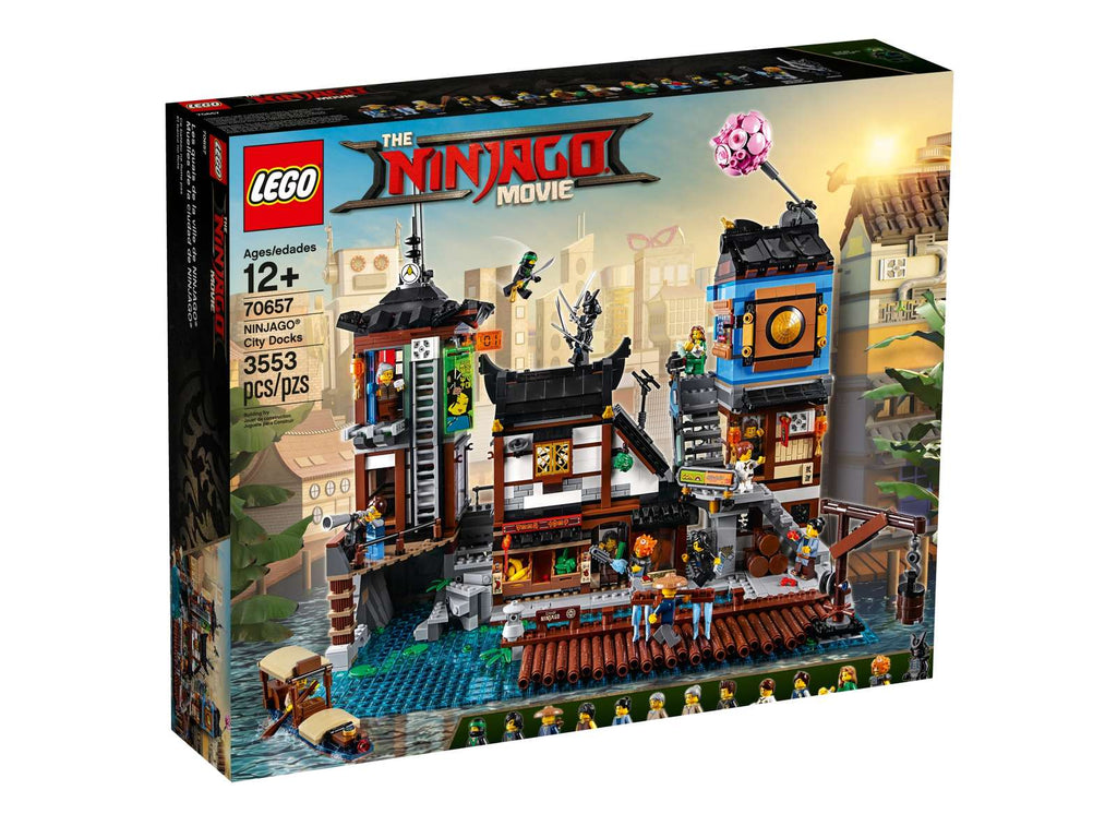 70657 LEGO® NINJAGO City Docks Damaged Box
