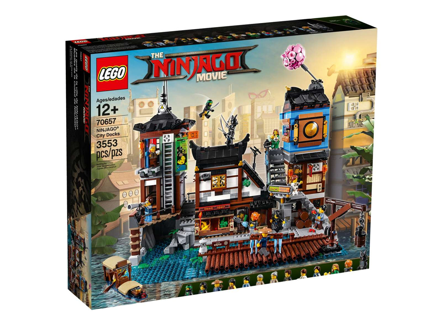 70657 LEGO® NINJAGO City Docks Damaged Box