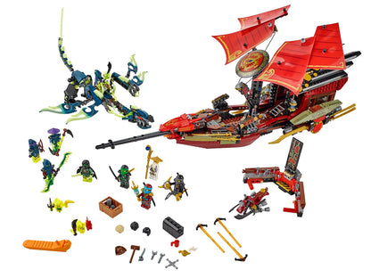 70738 LEGO® Final Flight of Destiny's Bounty Damaged Box