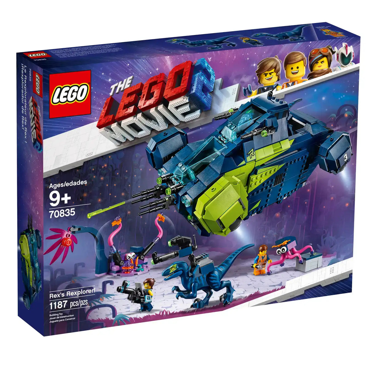70835 LEGO® Rex's Rexplorer!