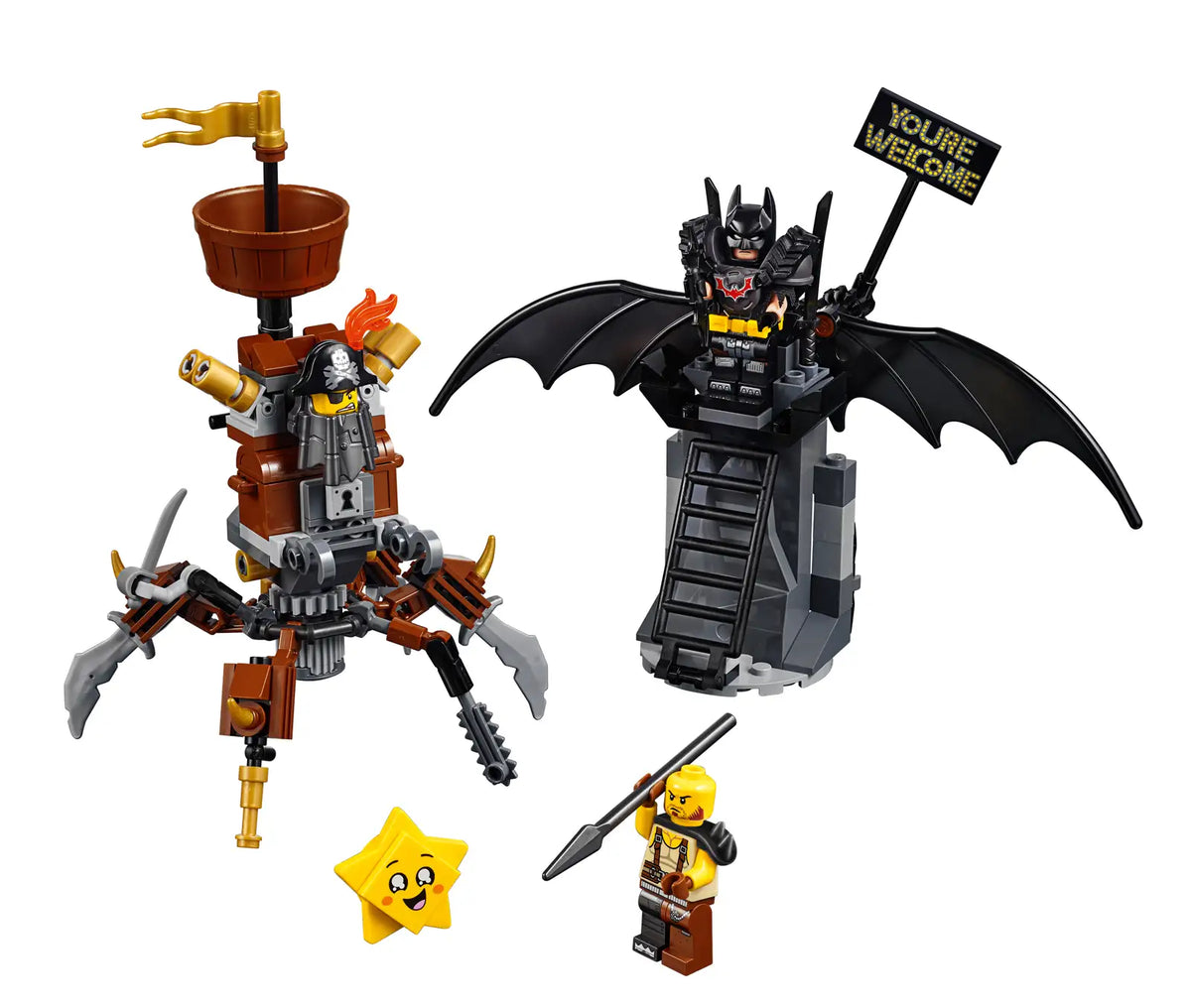 70836 LEGO® Battle-Ready Batman and MetalBeard