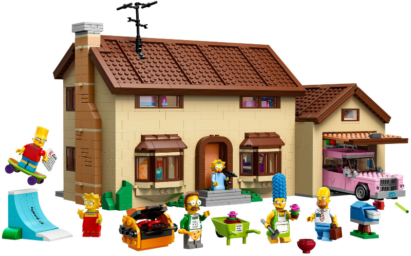 LEGO® 71006 The Simpsons House Used Set