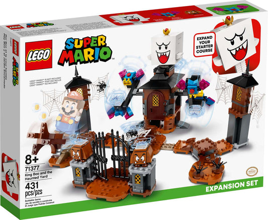 LEGO® 71377 King Boo and the Haunted Yard - Expansion Set CERTIFIED SET