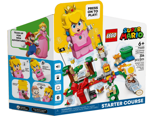 71403 LEGO® Adventures with Peach - Starter Course Certified Set