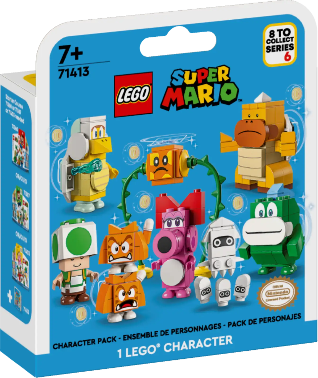 LEGO® 71413 Character, Super Mario, Series 6 (Complete Random Set of 1 Character)