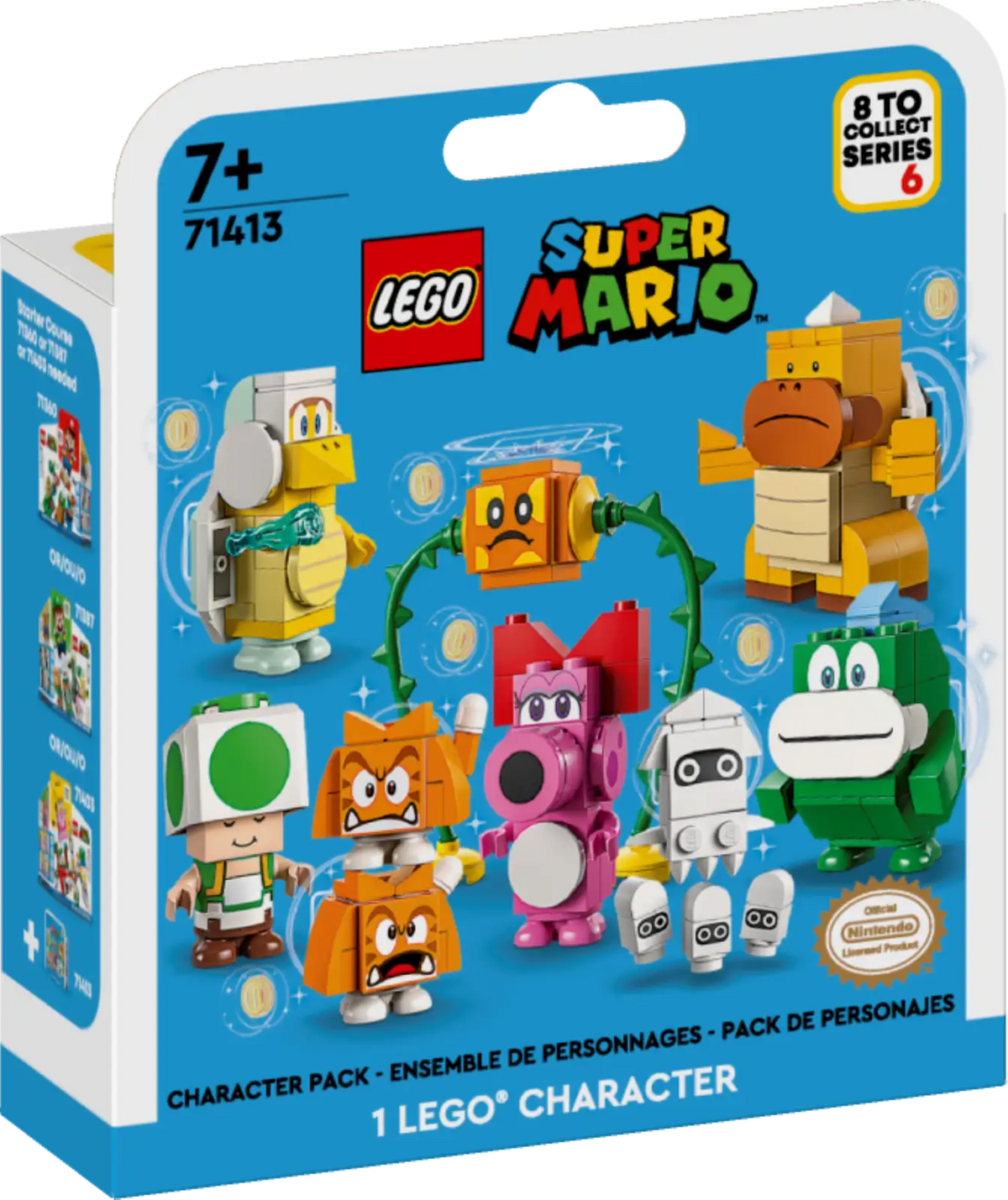 LEGO® 71413 Character, Super Mario, Series 6 (Complete Random Set of 1 Character)