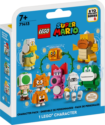 LEGO® 71413 Character, Super Mario, Series 6 (Complete Random Set of 1 Character)