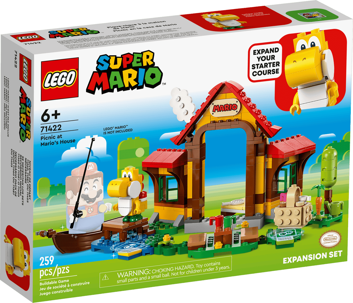LEGO® 71422 Picnic at Mario's House - Expansion Set