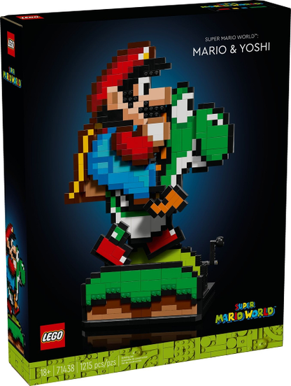 LEGO® 71438 Super Mario World™: Mario & Yoshi